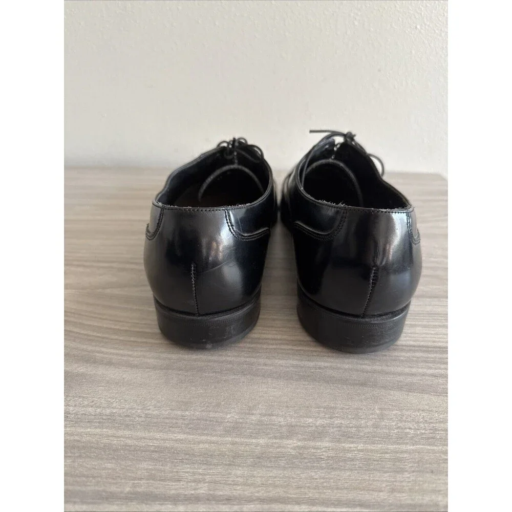 Florsheim Imperial Wing Tip‎ Dress Shoes Black Leather Men’s Size 11 Vintage